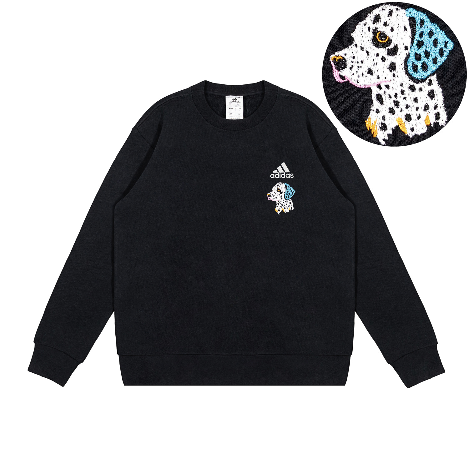 

Свитшот унисекс черный Adidas