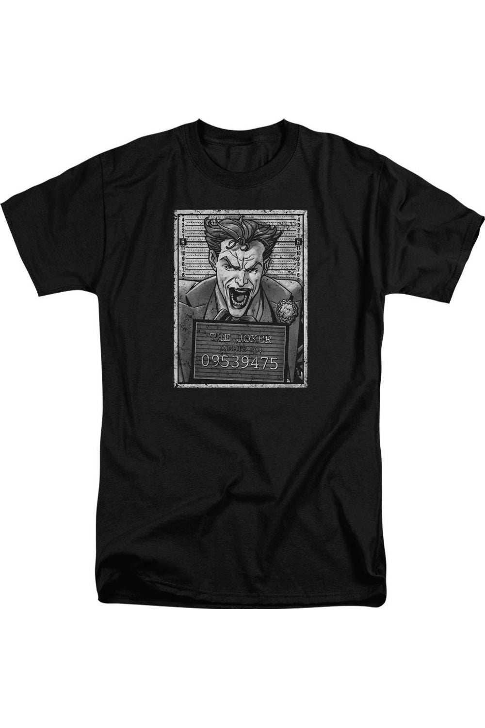 

Футболка с коротким рукавом Batman Joker Inmate для взрослых Gildan, черный