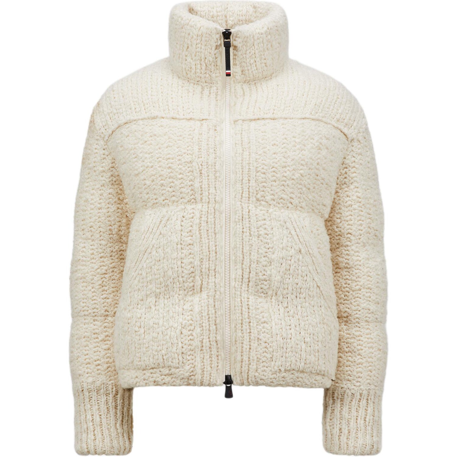 

Пуховик женский белый Moncler