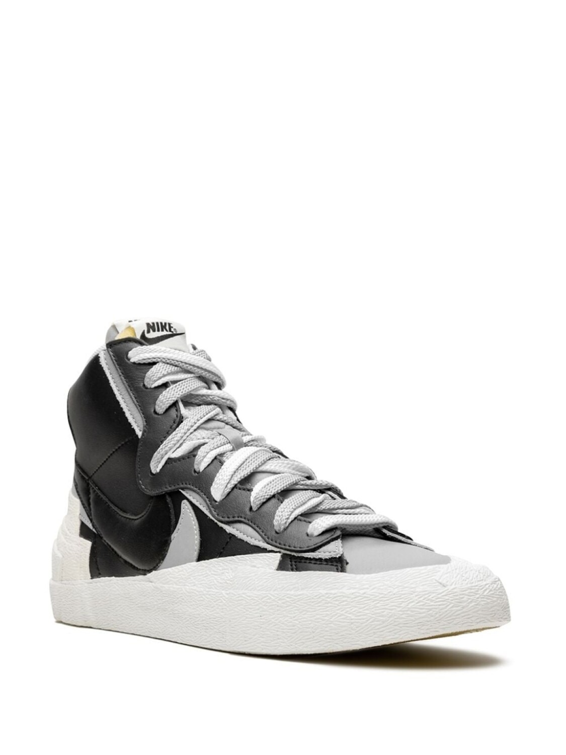 Высокие кроссовки x Sacai Blazer Mid Nike, черный — фото 2
