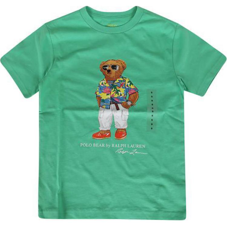 

Футболка SS24 светло-зеленая детская Polo Ralph Lauren