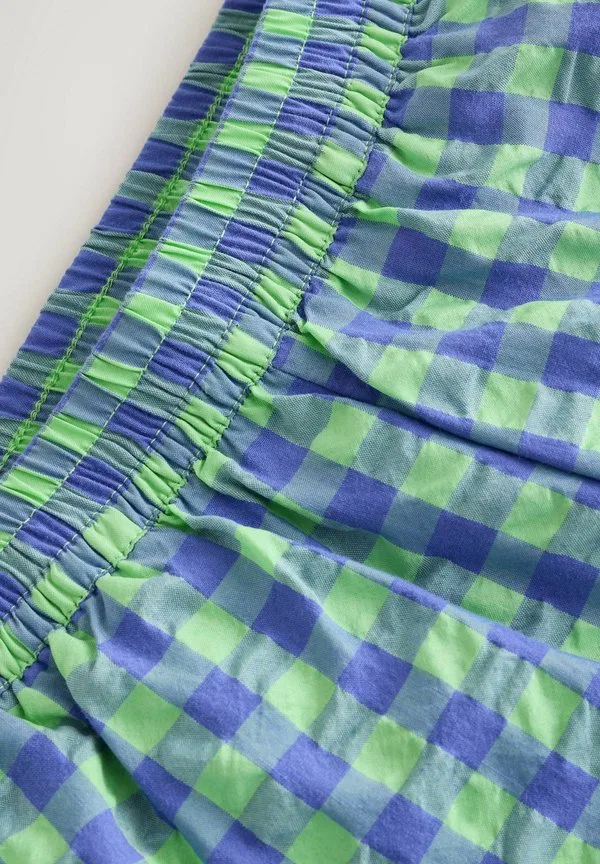 Брюки-Пуллоны стандартного кроя Next, Blue /Green Gingham — фото 2