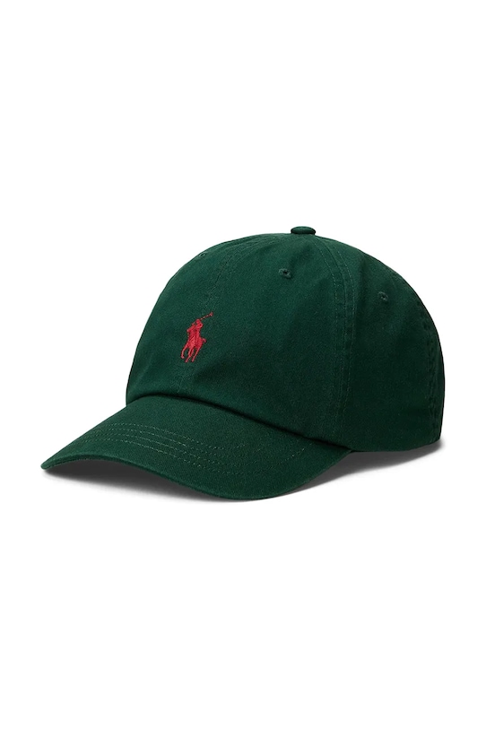 

Хлопковая бейсболка Polo Ralph Lauren, зеленый