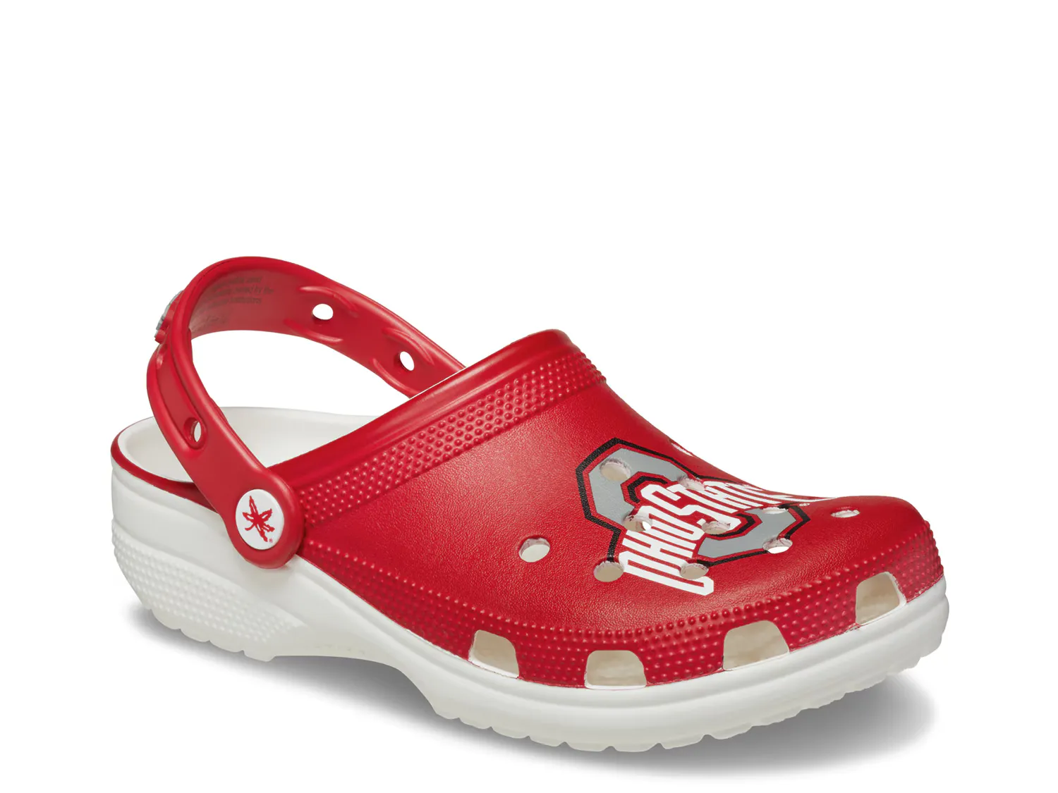 

Сабо College Ohio State Classic Clog Crocs, белый