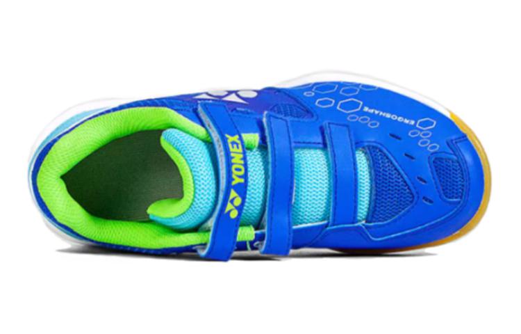 YONEX Кроссовки детские Low top Power Cushion Slip Resistant Shock Absorbers Blue Green Kids' — фото 4