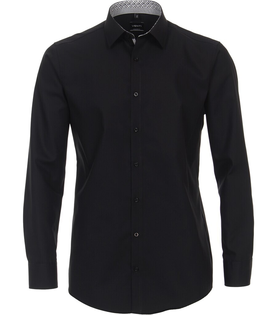 

Деловая рубашка VENTI Slim fit Business Shirt, черный
