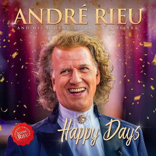 

CD диск Rieu, Andre / Johann Strauss Orchestra: Happy Days