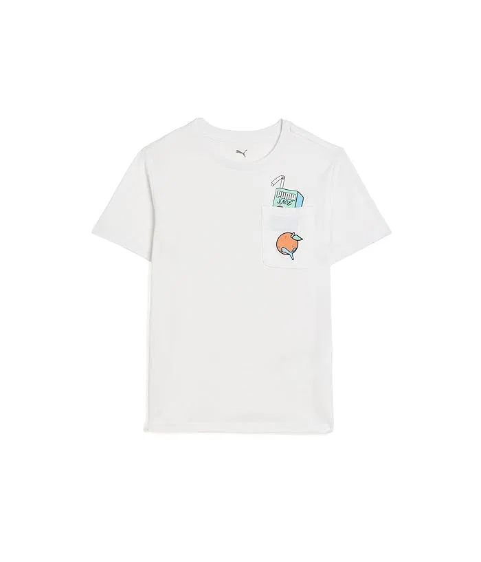 Футболка с карманом Beach Club PUMA Kids, White
