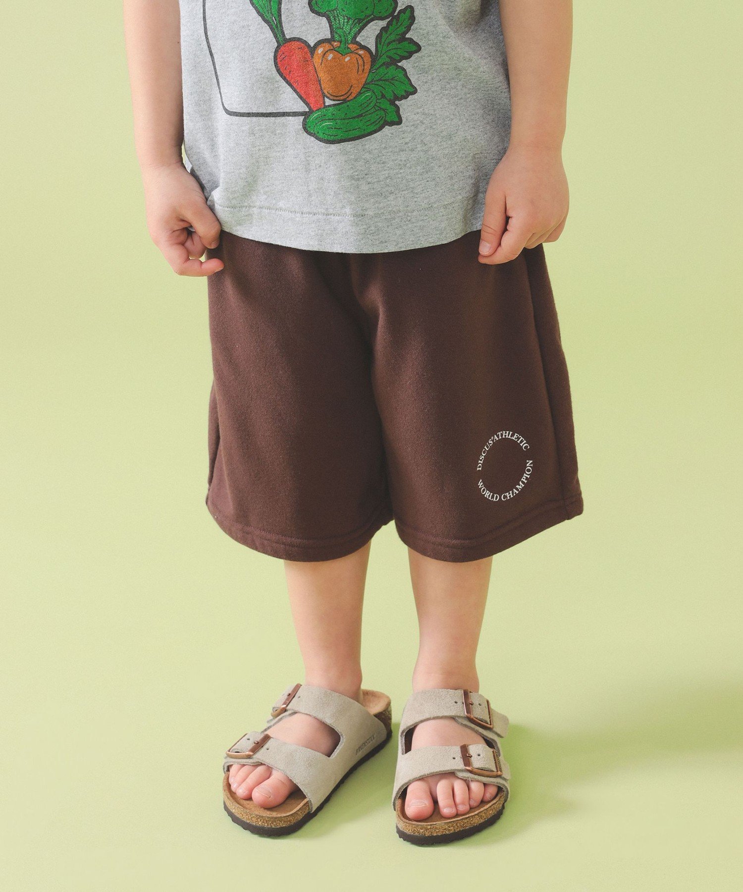 Спортивные шорты для метания диска / Шорты 2026SS (100~150 см) Kodomo Beams, Brown