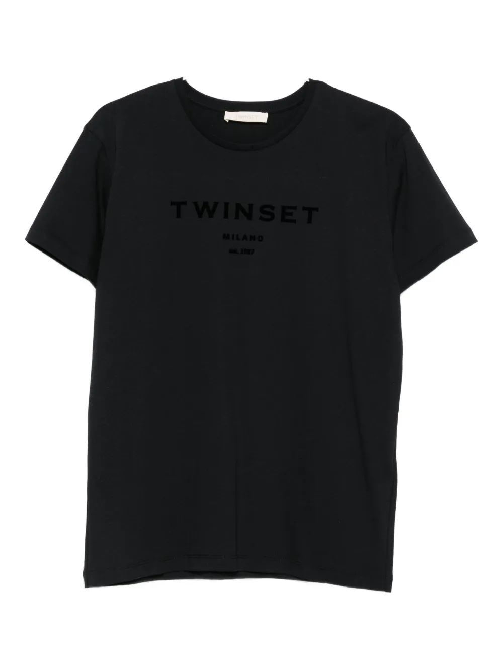 

Футболка с логотипом TWINSET, черный