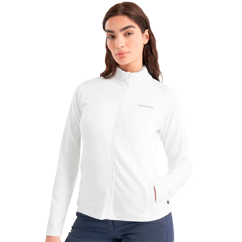 

Толстовка Calvin Klein Golf Blanco Woman Full Zip, белый
