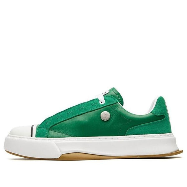 

Кроссовки mihara x low sneakers green Fila, зеленый
