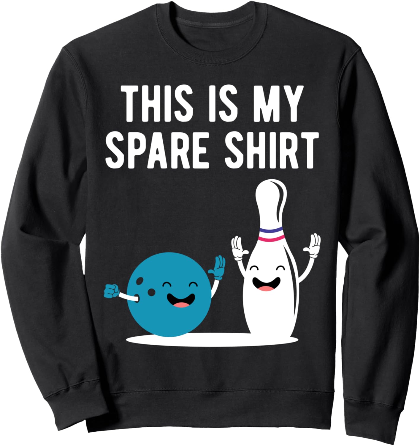 

Забавная толстовка для боулинга Это моя запасная толстовка, подарок для тренера по боулингу, черная (черная 19-3911tcx), размер S Funny Bowling Bowler Bowl Gifts