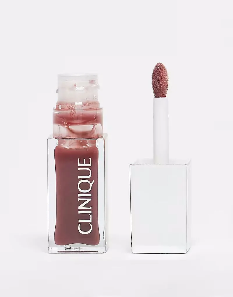 Масло для губ и щек Clinique Pop Lip + Cheek Oil - Nude Honey — фото 4