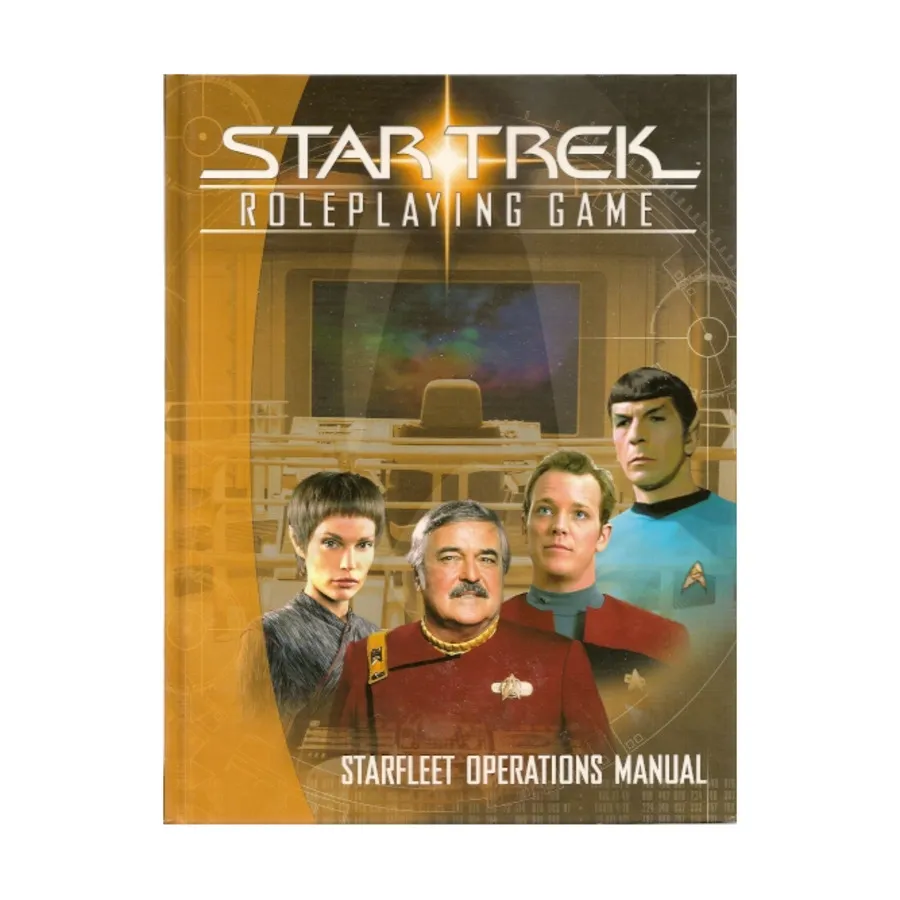 

Starfleet Operations Manual, Star Trek RPG (Decipher), твердый переплет