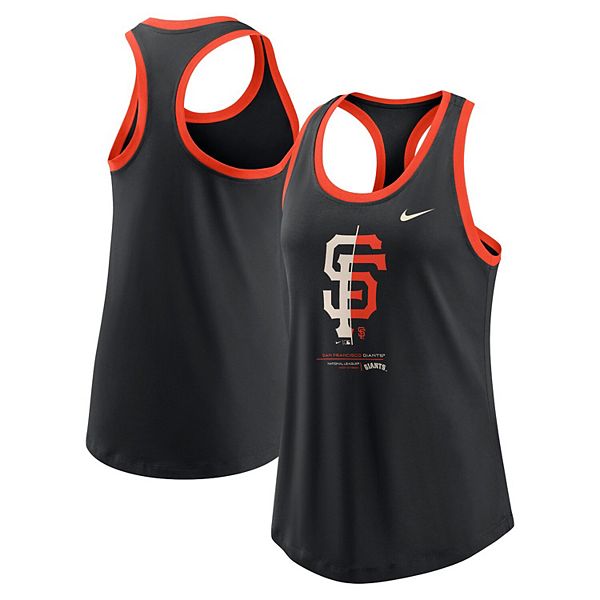 Женский черный топ tech San Francisco Giants Nike