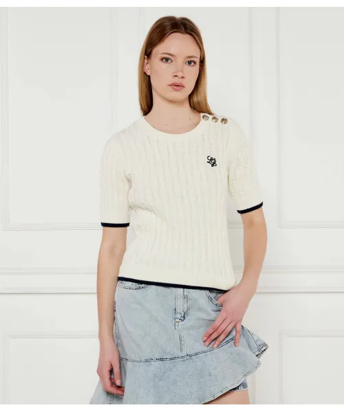 

Свитер Slim fit Liu Jo, бежевый