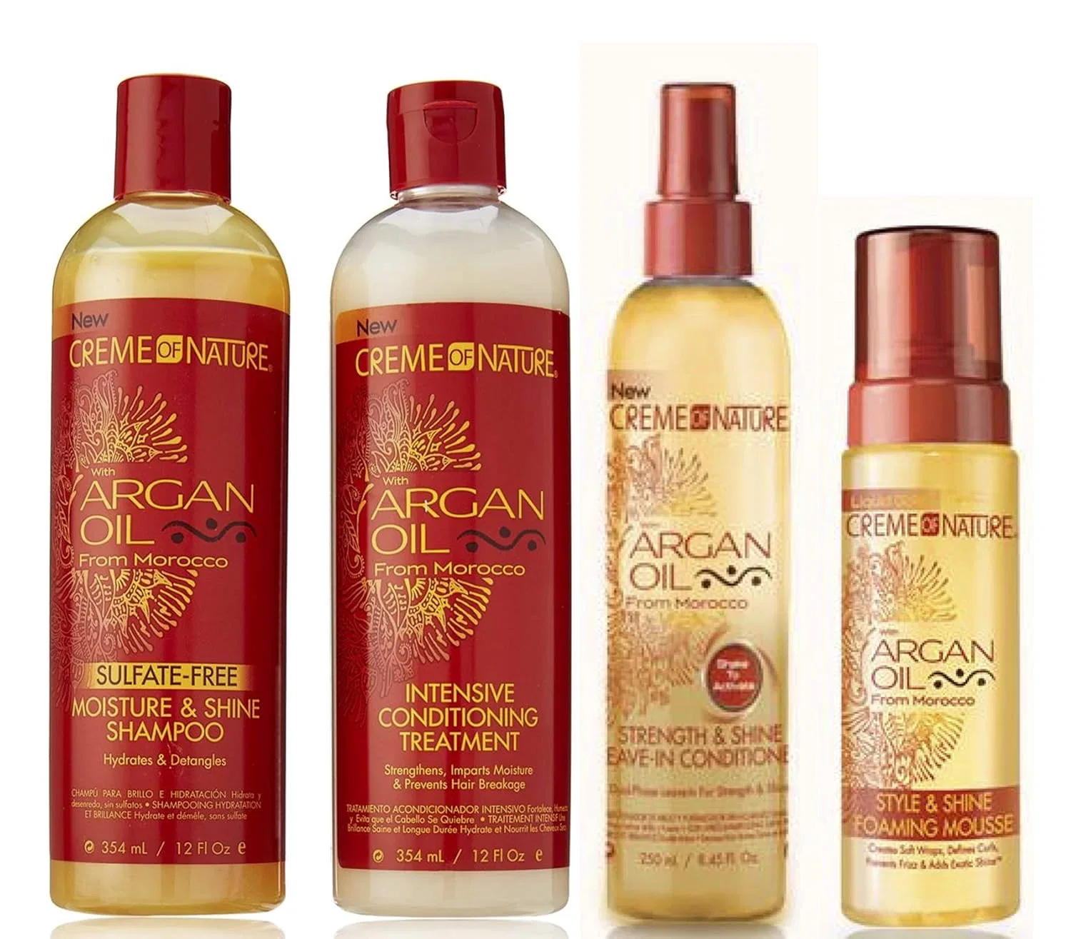 Набор для волос с аргановым маслом «Argan Oil» от Crème Of Nature Creme Of Nature