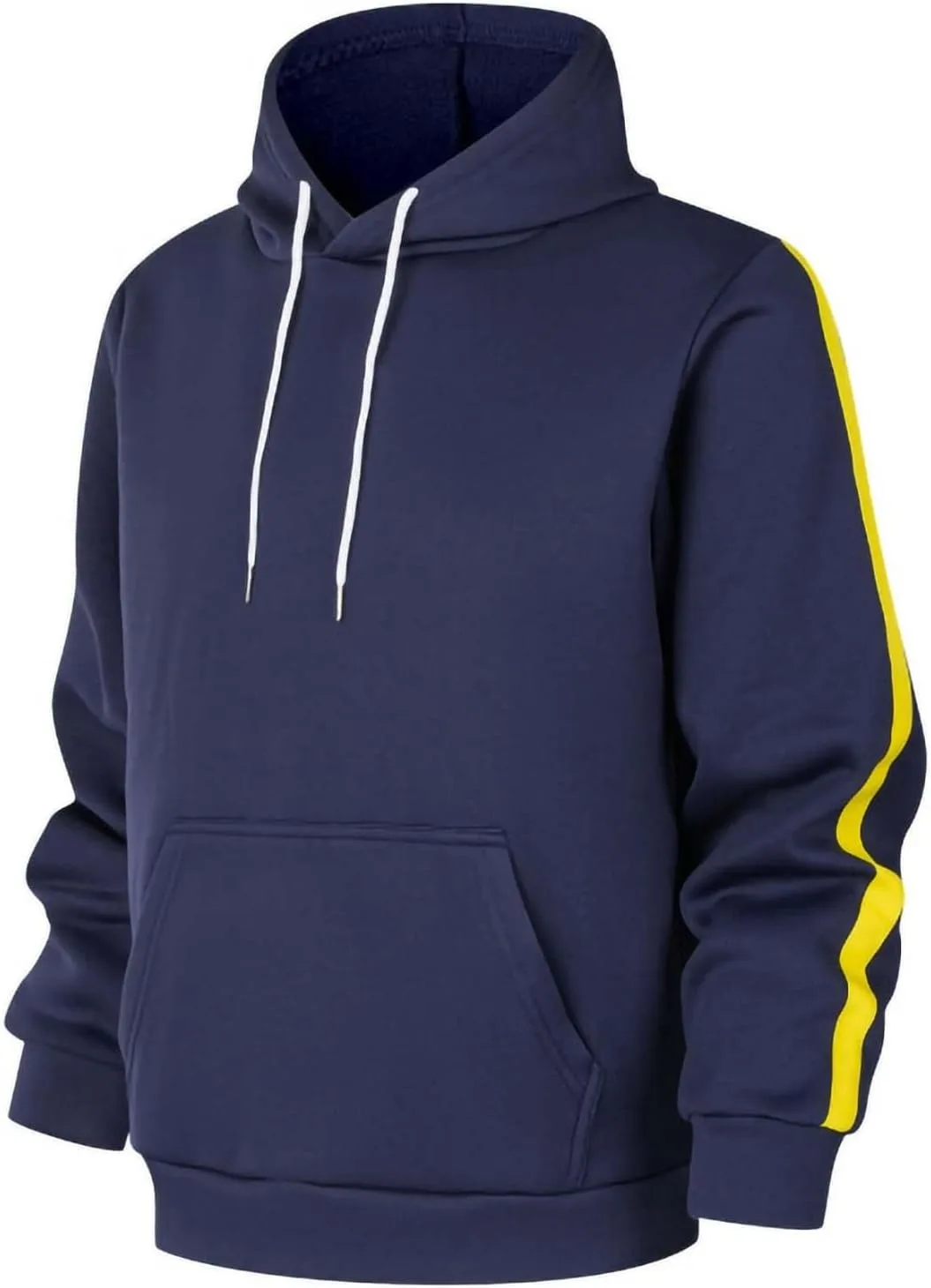 

Толстовка с капюшоном для мужчин, багги, полоска, карман fnnxeal