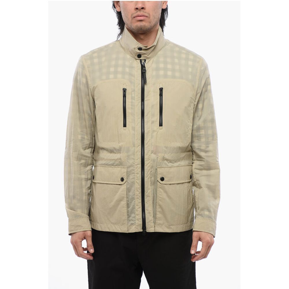 

Бежевые полиамидные куртки и пальто Woolrich, Beige, Бежевый, Бежевые полиамидные куртки и пальто Woolrich, Beige