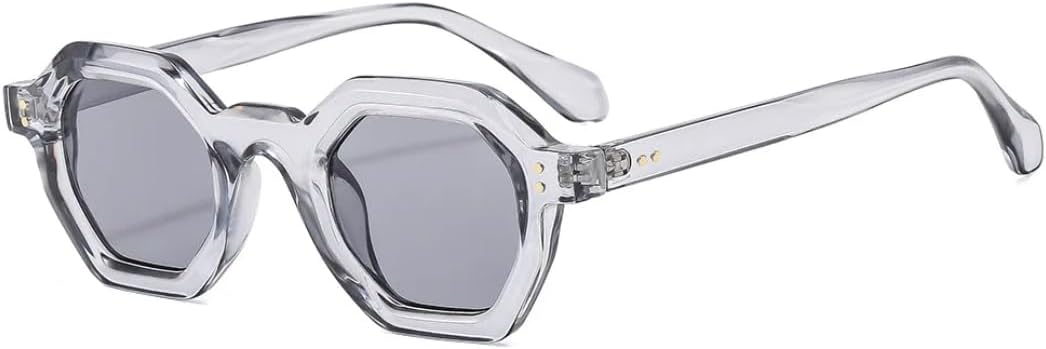 

Солнцезащитные очки для мужчин и женщин - защита UV400 - прозрачные линзы Ocean с градиентным покрытием, подходят для занятий спортом на открытом воздухе и вождения DSVIGF, Gray