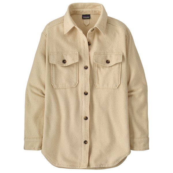 

Женская куртка-рубашка Fjord Loft Overshirt Patagonia, Undyed Natural