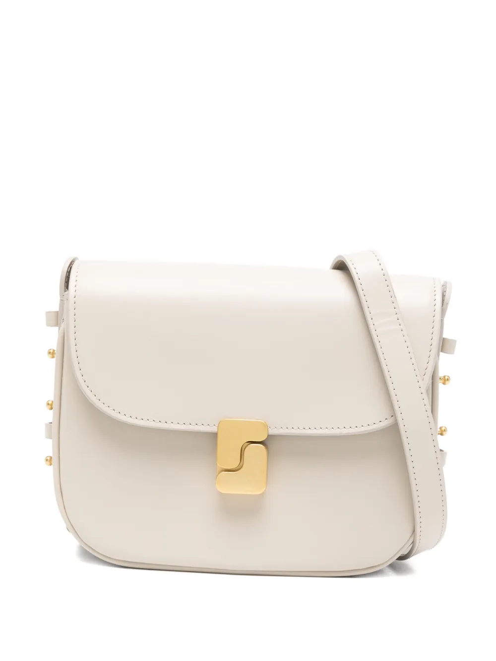 

Мини-сумка Bellissima с заклепками на плечо Soeur, нейтральный