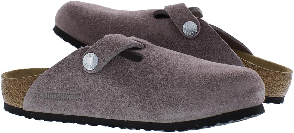 Детские сандалии Birkenstock Boston - Suede, фиолетовый — фото 3