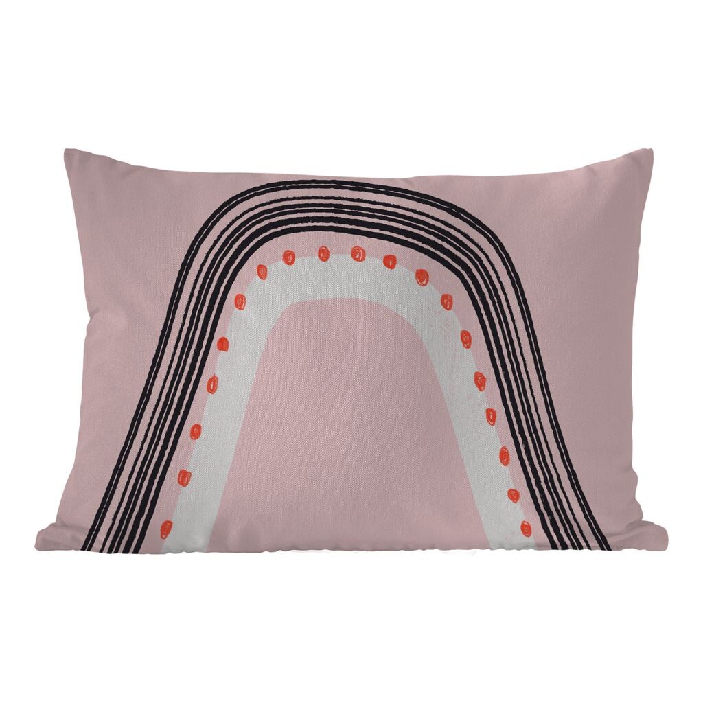 

Уличная подушка MuchoWow - Радуга - Минимализм - Розовый - 60x40 см - Устойчивость к атмосферным воздействиям - Подушка для отдыха - Чехлы для подушек - Декоративные чехлы для подушек - Декоративные чехлы для подушек, мультиколор