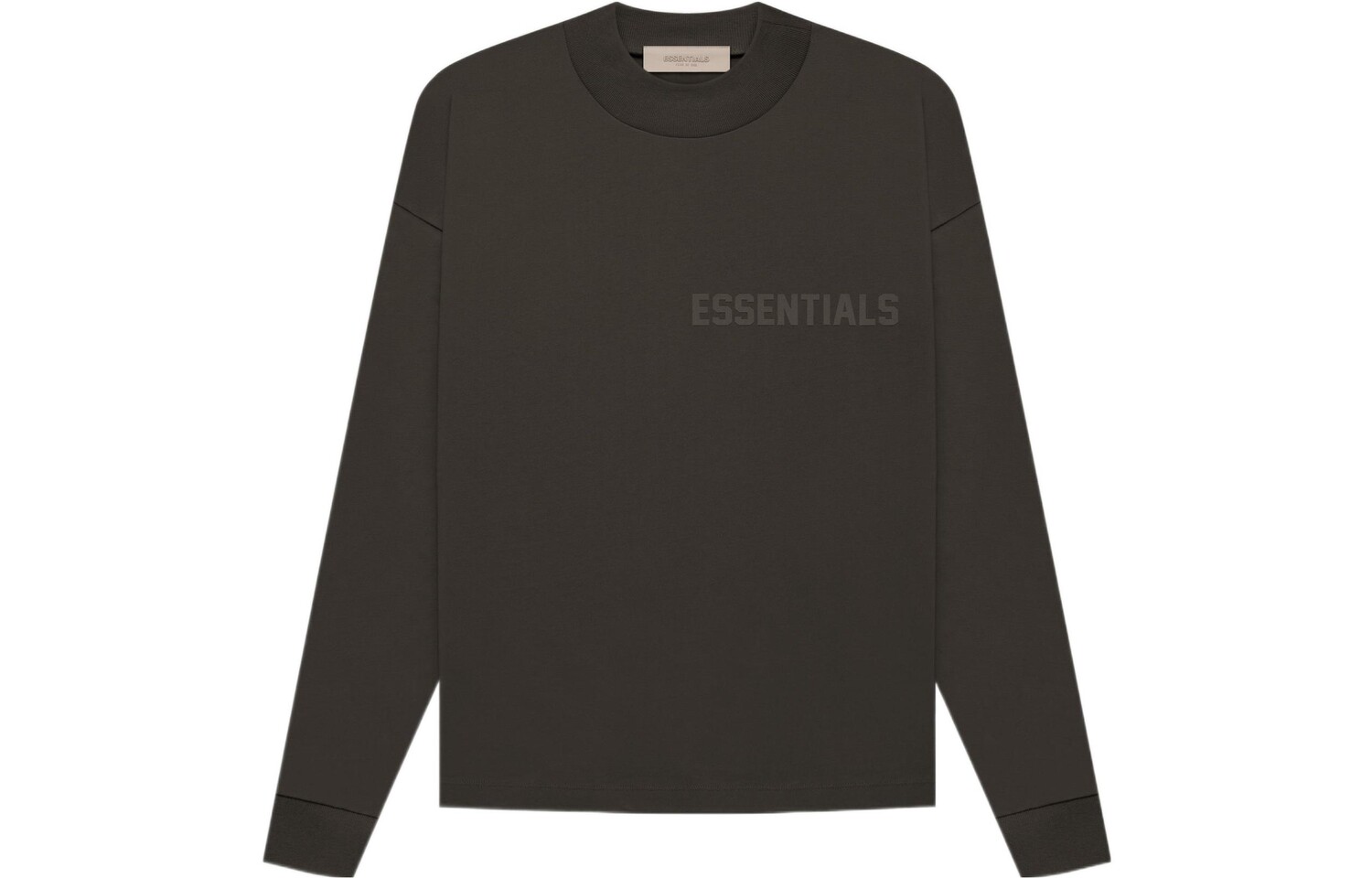 

Мужская футболка Fear of God Essentials, Серый/Черный