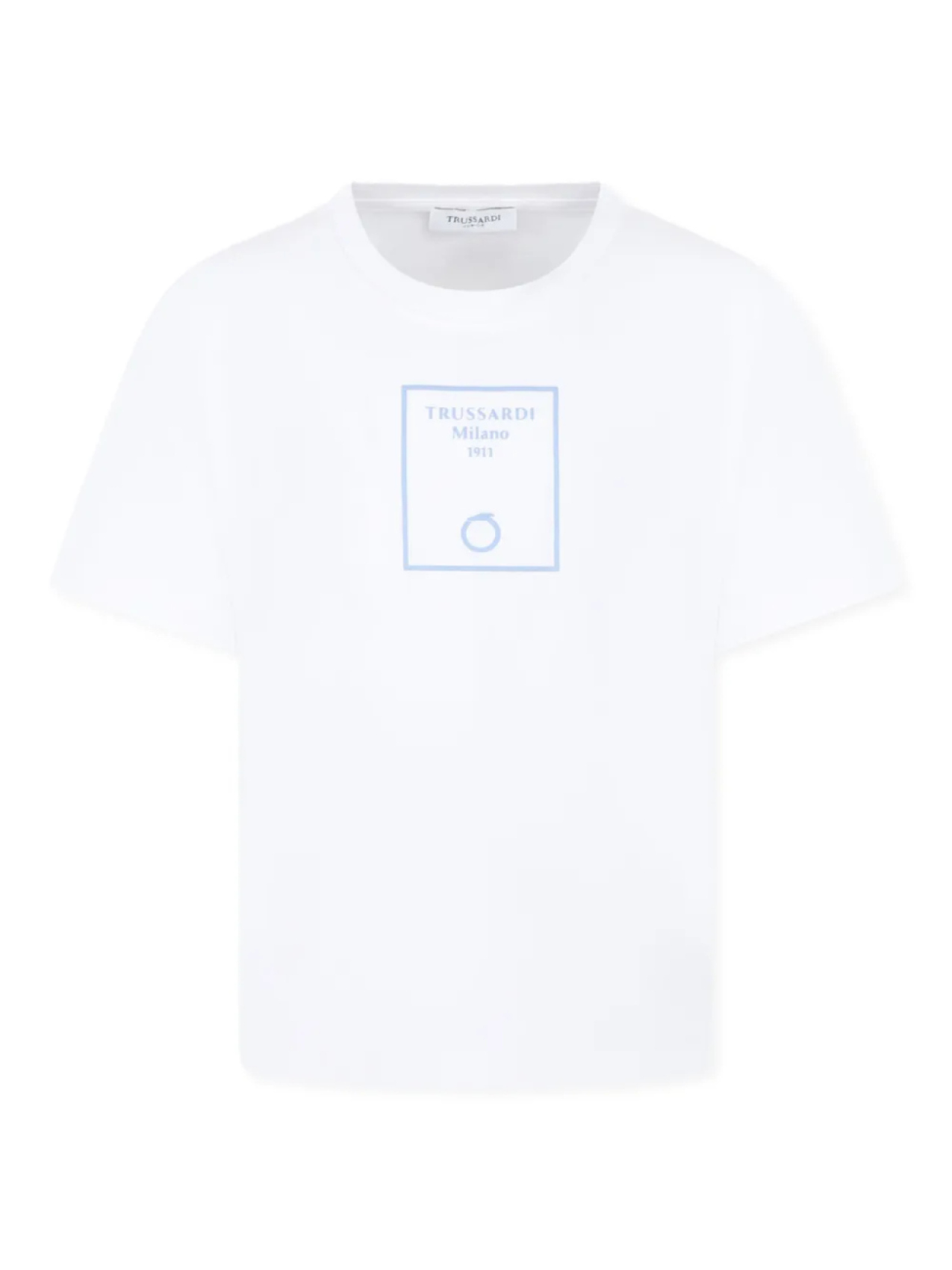 

Футболка хлопковая TRUSSARDI JUNIOR, белый
