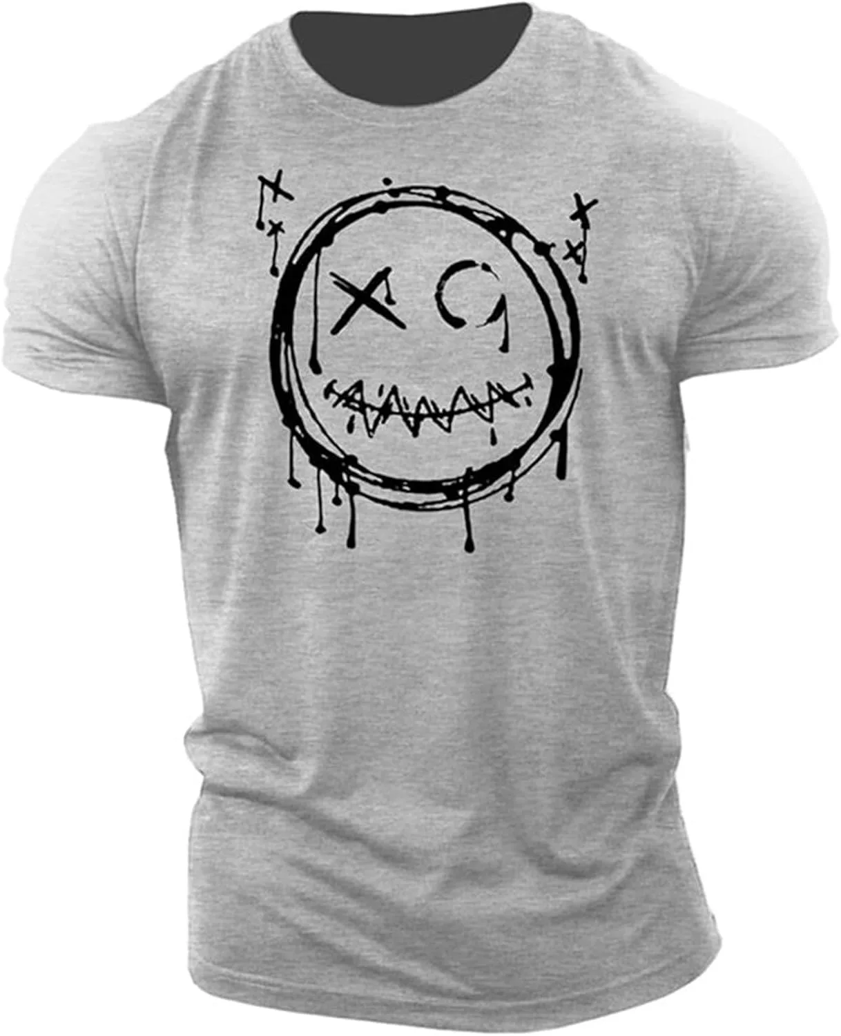 

Футболка ZYXTIM с принтом, Plus Size, длинный рукав