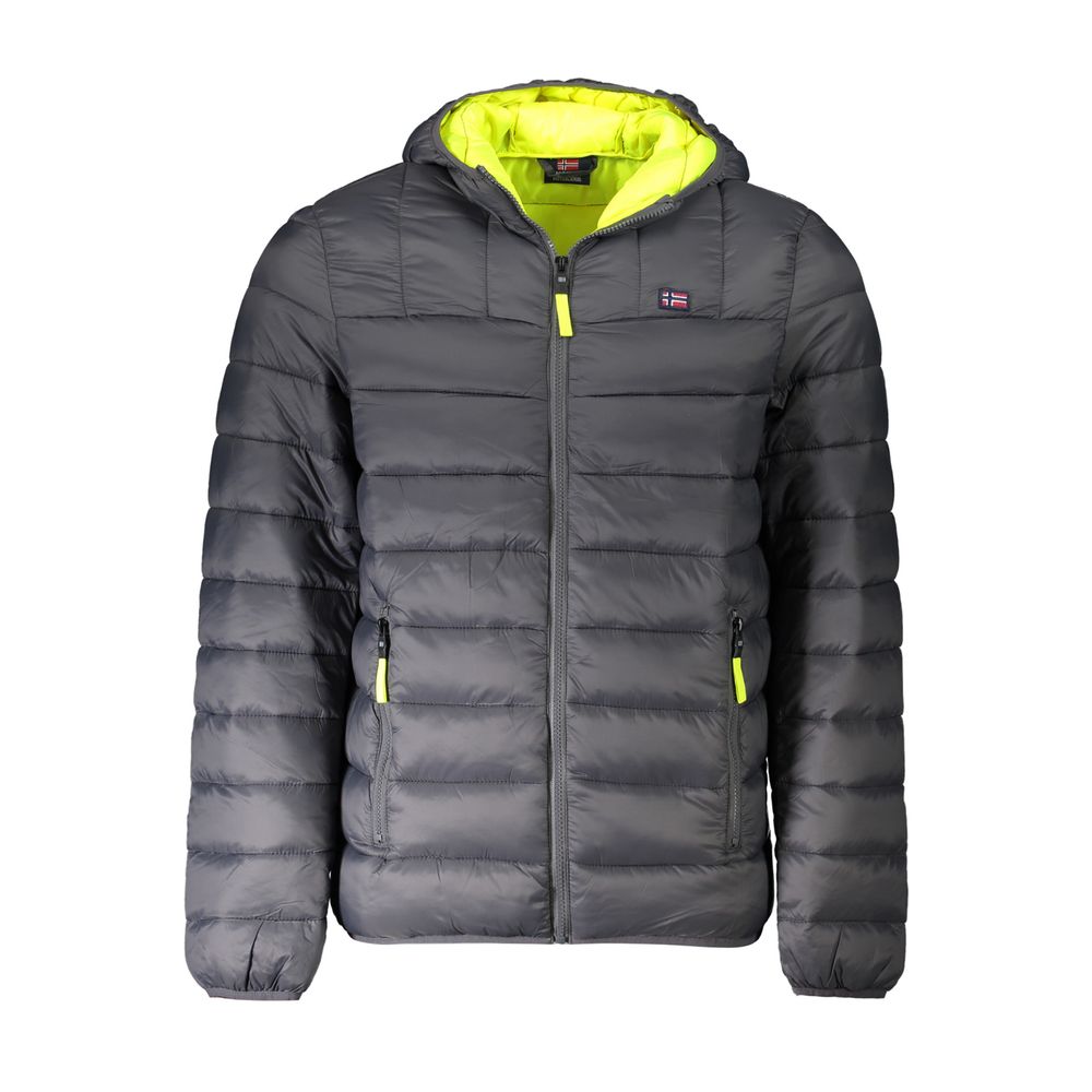 

Мужская куртка из серого полиамида Geographical Norway