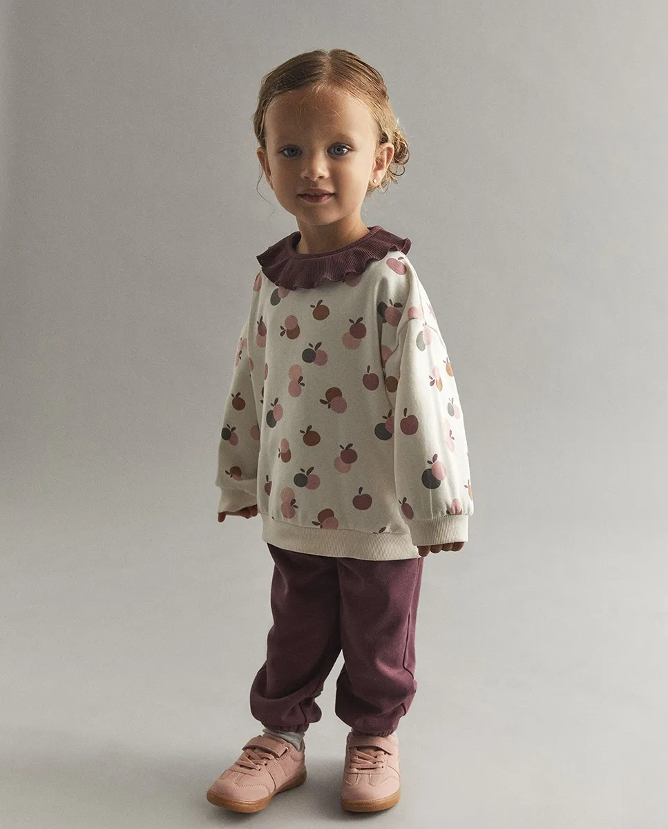 

Футболка с принтом Sfera, светло-бежевый