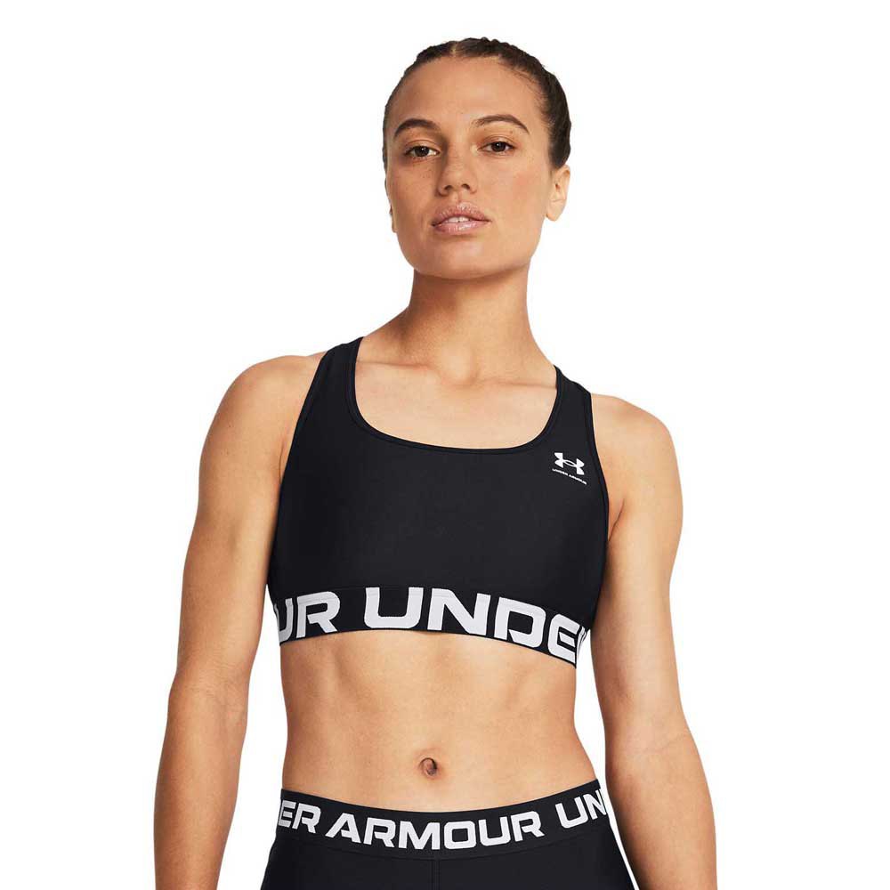 

Спортивный бюстгальтер Under Armour HG Authentics Branded Medium Support, черный