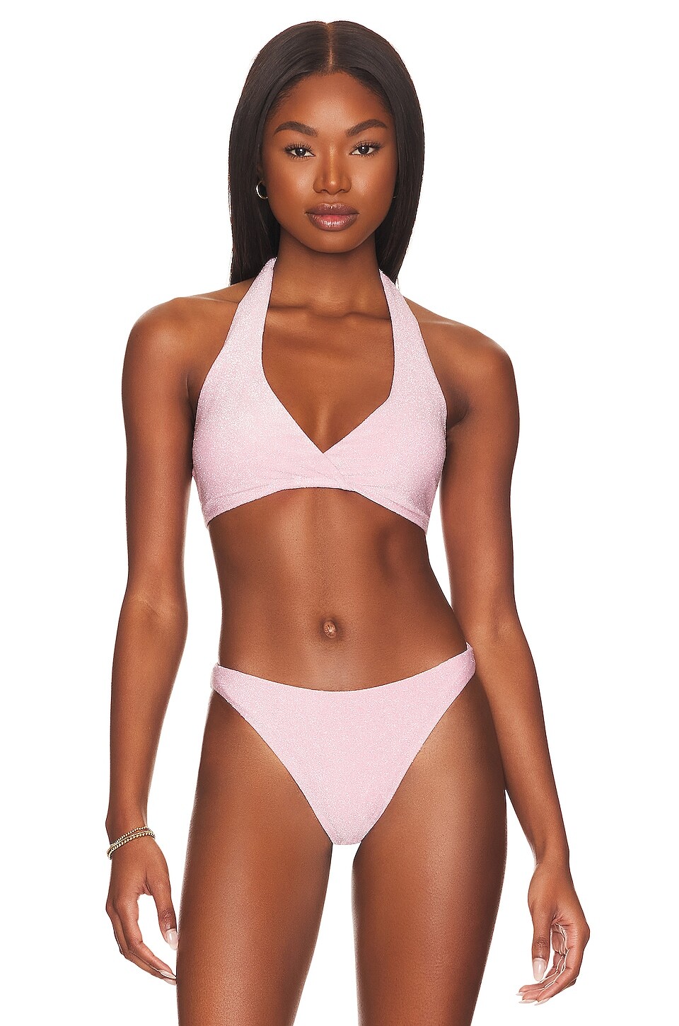 

Топ бикини MORE TO COME Valentina, цвет Pink Metallic