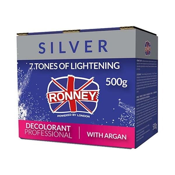 

Ronney Professional обесцвечиватель с арганом профессиональный беспыльный осветлитель для волос с арганом 500г
