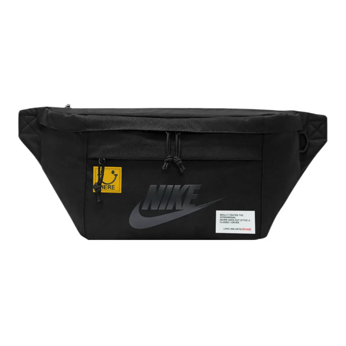 

Nike Тканевая поясная сумка Regular Unisex черная, Black