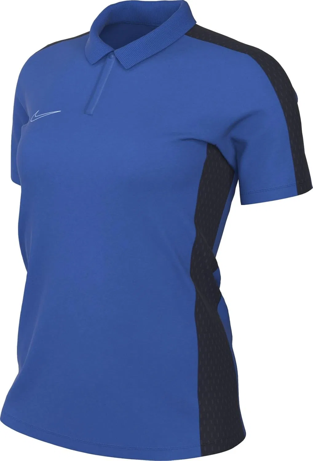 Поло Nike женское, дышащее, Royal Blue/Obsidian/White