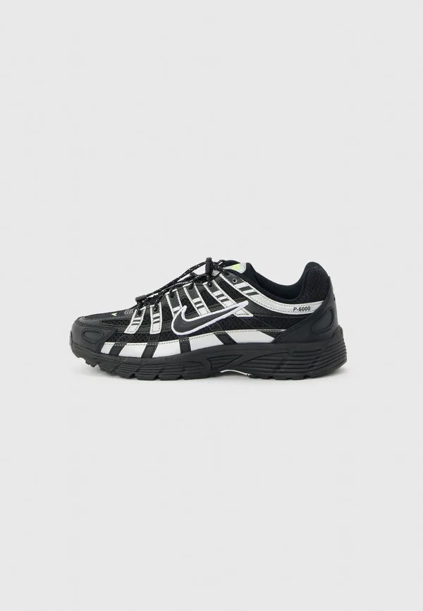 Кроссовки унисекс p 6000 Nike Sportswear, Black/Metallic Silver-Coloured/Volt Ice/Photon Dust/White