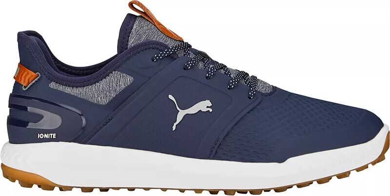 

Мужские кроссовки для гольфа Puma Ignite Elevate, темно-синий/серебристый