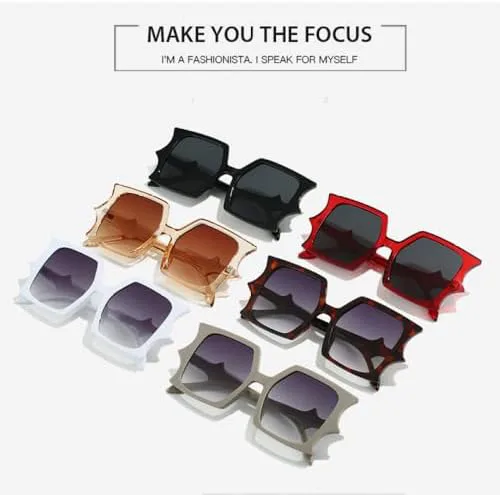 

Солнцезащитные очки большого квадратного размера 2027 года для женщин, винтажные классические солнцезащитные очки для женщин, очки в крупной оправе MTZJH, C4lightgray