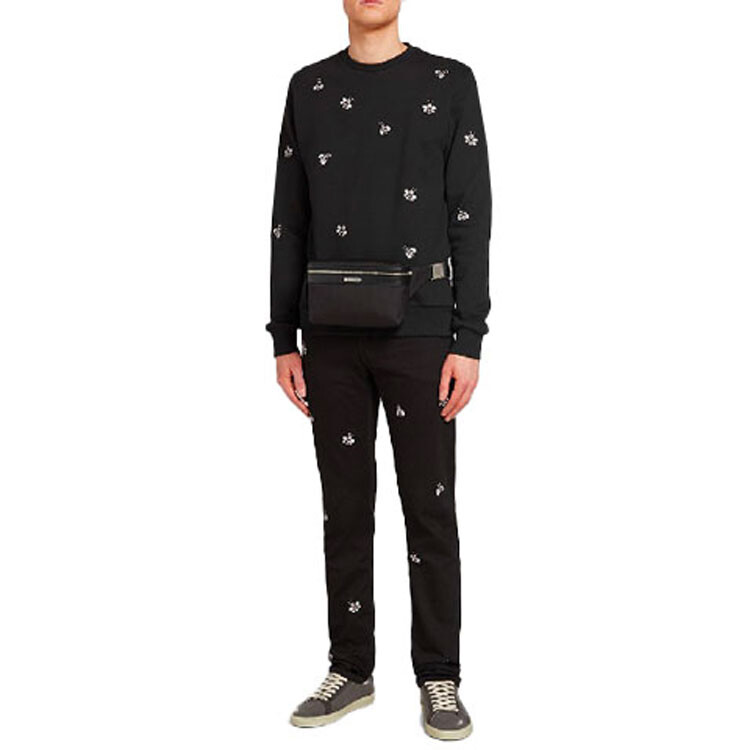 

Kaws Quarterly New Products Толстовка мужская черная Dior, черный