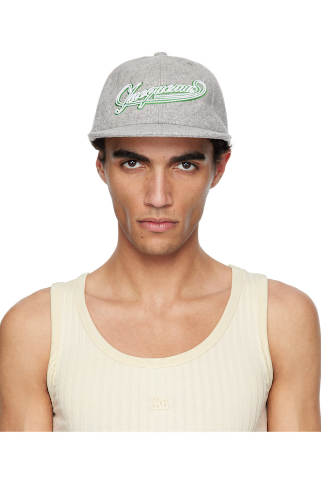 

Бейсболка Jacquemus, серый