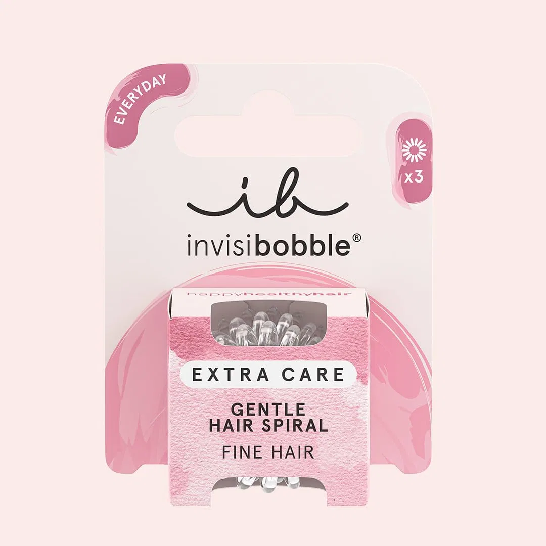 Резинки для волос «Extra Care Mini Crystal Clear» от invisibobble Invisibobble, Transparent, Extra Gentle — фото 2