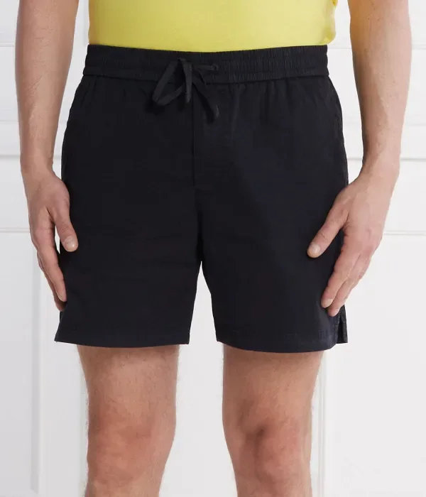 Шорты Sandrew regular fit Boss Orange, черный