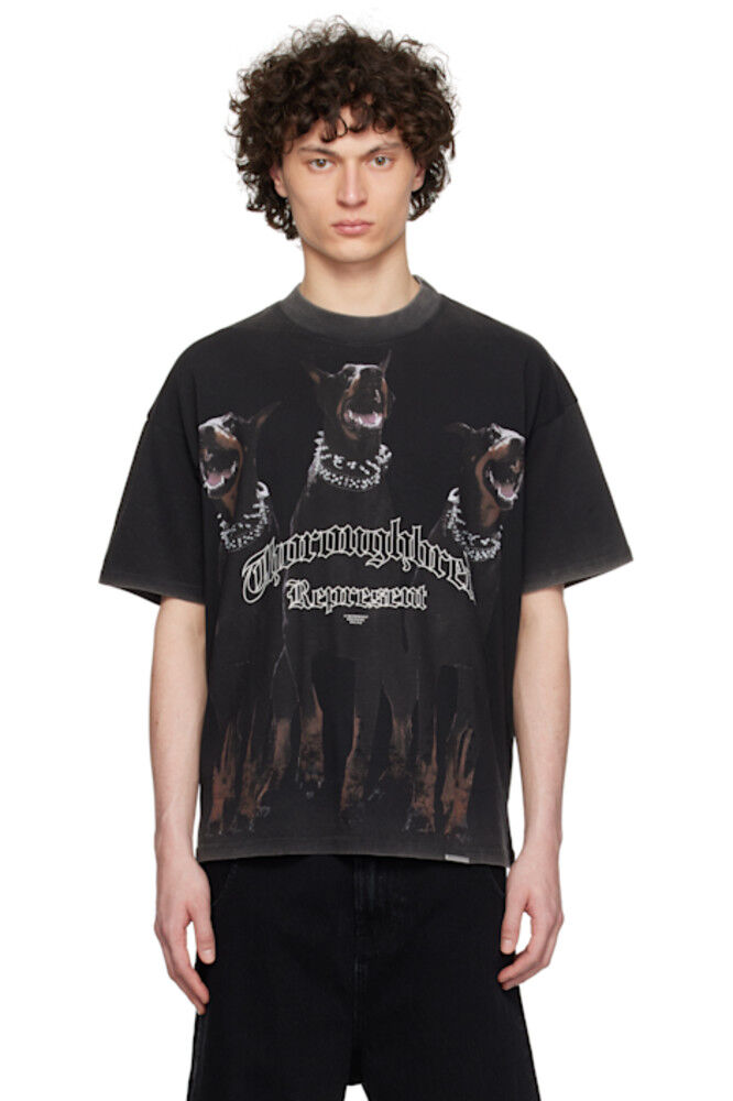 

Черная футболка «Thoroughbred» Represent