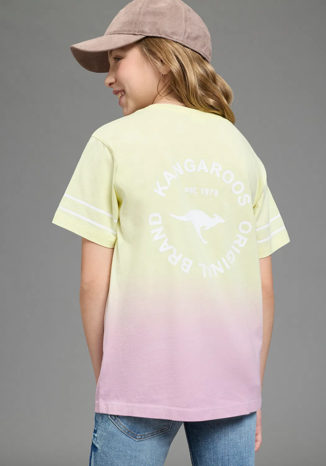 Футболка Kangaroos, Light Yellow — фото 3