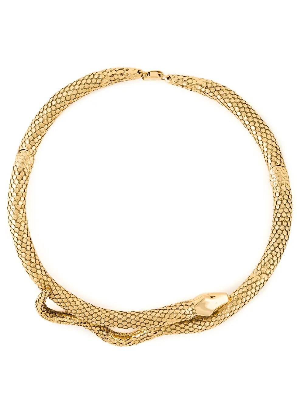 

Ожерелье в форме змеи 'Tao' Aurelie Bidermann, металлик