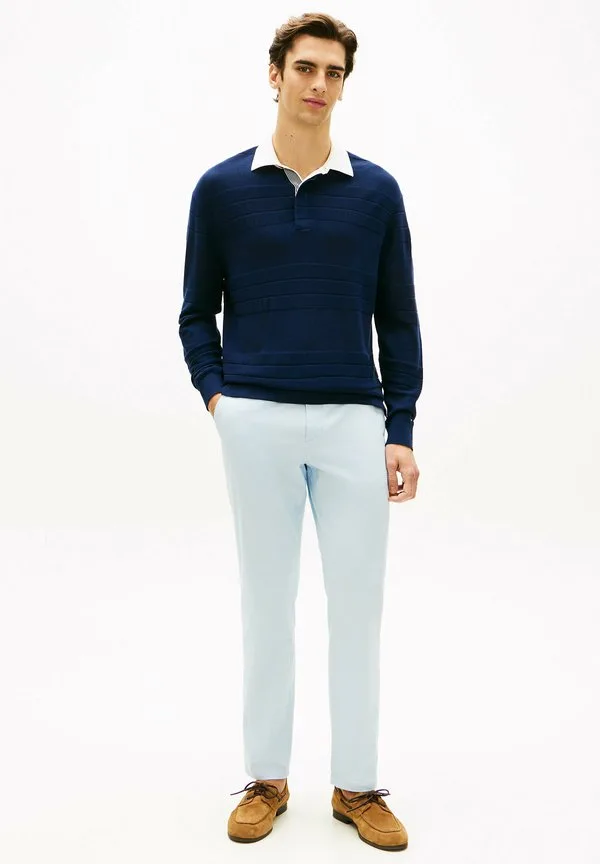 Классические чиносы из саржи в стиле гарлем Tommy Hilfiger, Sky Blue — фото 2
